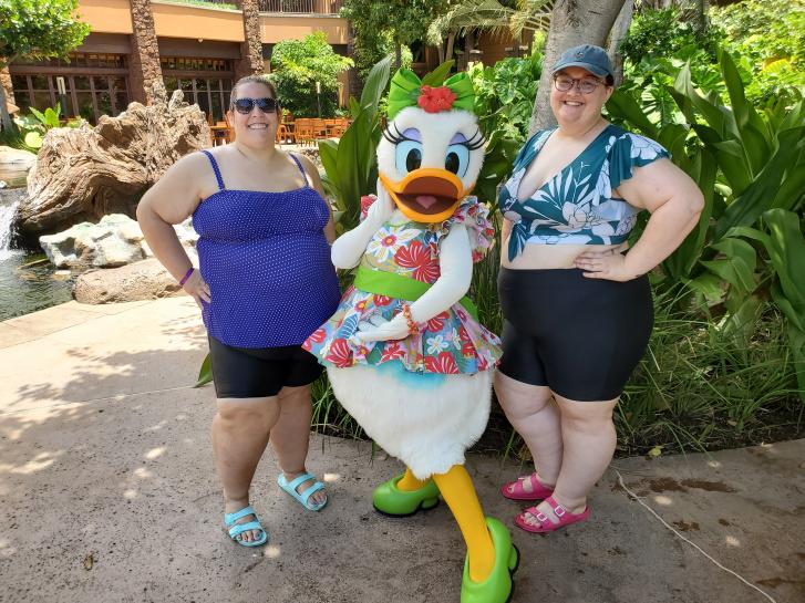 Guest Photo from Madison: Guests with Daisy Duck at Disney's Aulani Resort